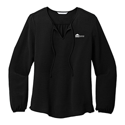 Port Authority® Women's Textured Crepe Blouse